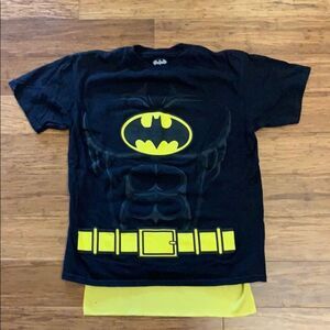 Batman Cape Shirt Size XL